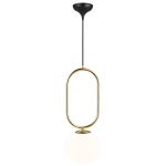 DFTP by Nordlux Shapes 22 Pendelleuchte Glas und Metall Kupfer | Geeignet für E27