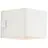 Brilliant Iseo Applique Murale Plastique Blanc 4W 300lm - 830 Blanc Chaud | IP44 - avec USB