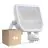 Lot 4x Ledvance Projecteur LED Aluminium Blanc 41W 6000lm 100D - 840 Blanc Froid | IP65 - Détecteur de Mouvement et de Lumière - Symétrique