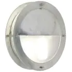 Nordlux Malte Applique Murale Acier Galvanisé Gris Zone côtière | 240mm - IP54 - Convient pour E27